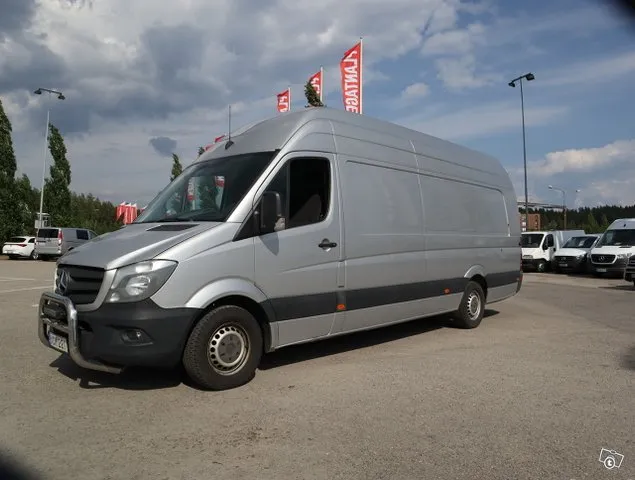 Mercedes-Benz Sprinter 319CDI-3,55/43K extrapitkä A4 A BlueTec - SIS ALV, P-A Lämmitin, K-A, Ilmastointi - Ilmainen kotiintoimitus Image 7